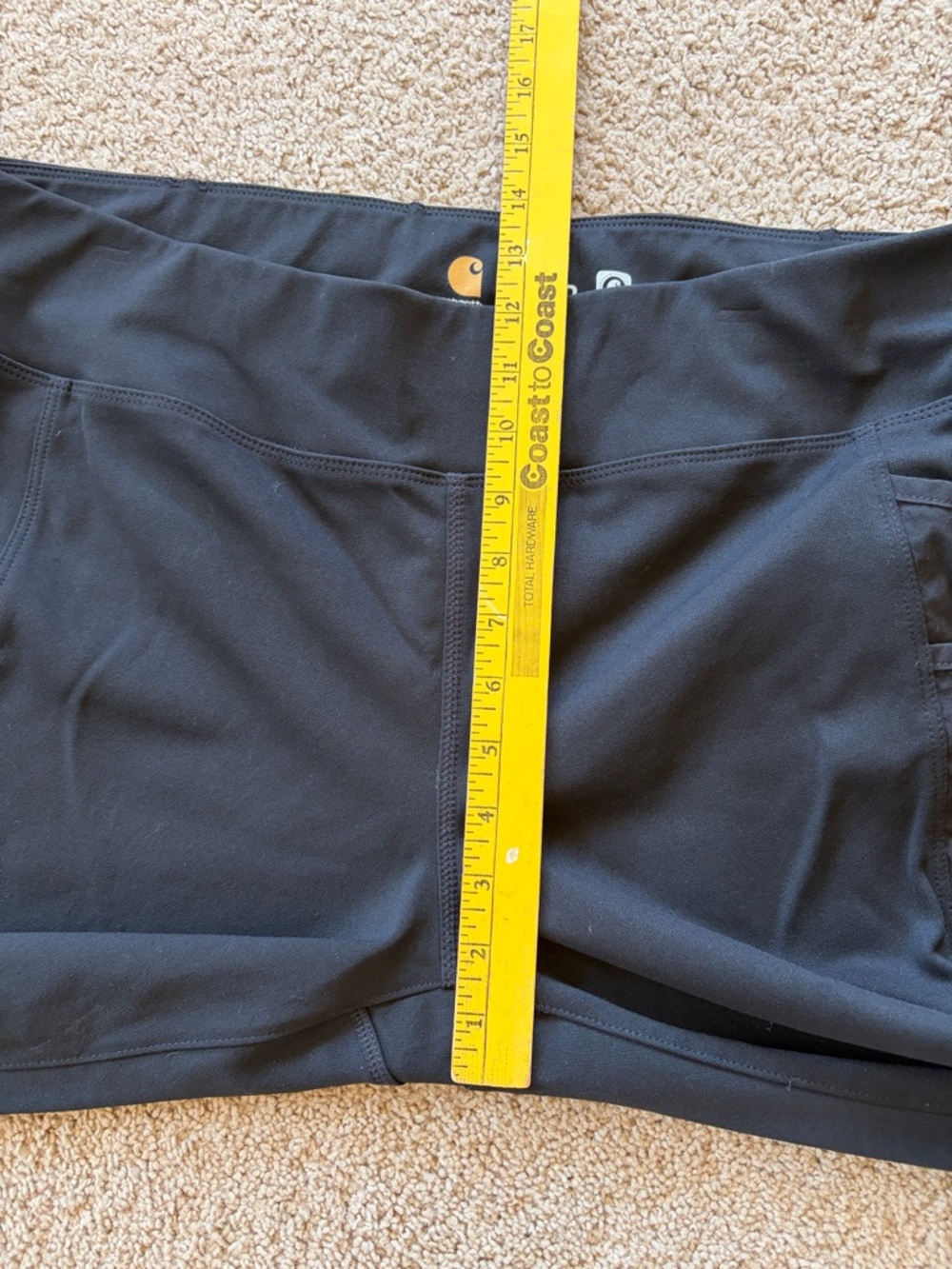 Carhartt Fitted Force Leggings with pockets women’s XL (16-18) Tall - Picture 8 of 11
